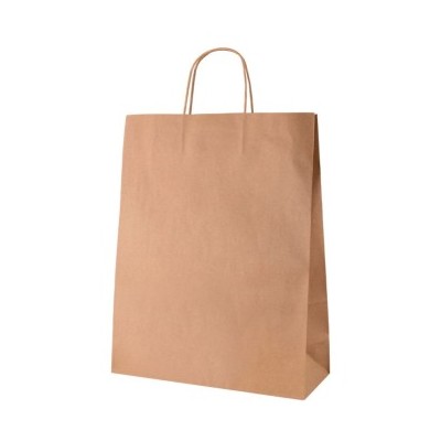 Bolsa de kraft publicitaria